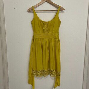 Jack by BB Dakota | Yellow, Tank Style Mini Dress, size XS